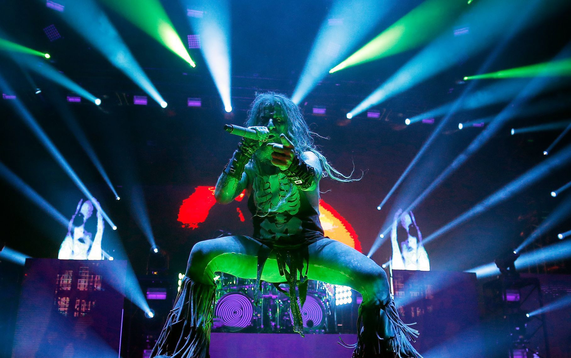9. Rob Zombie equipment truck overturns on I-94, sending driver to hospital, delaying concert
